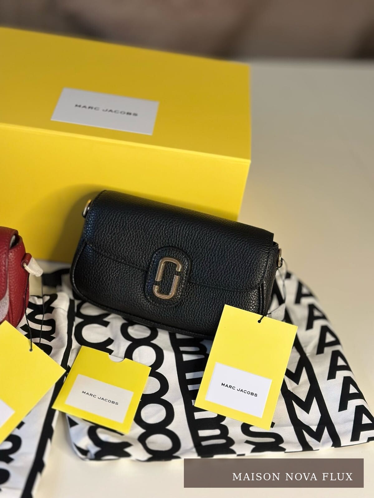 Noir Camera Crossbody