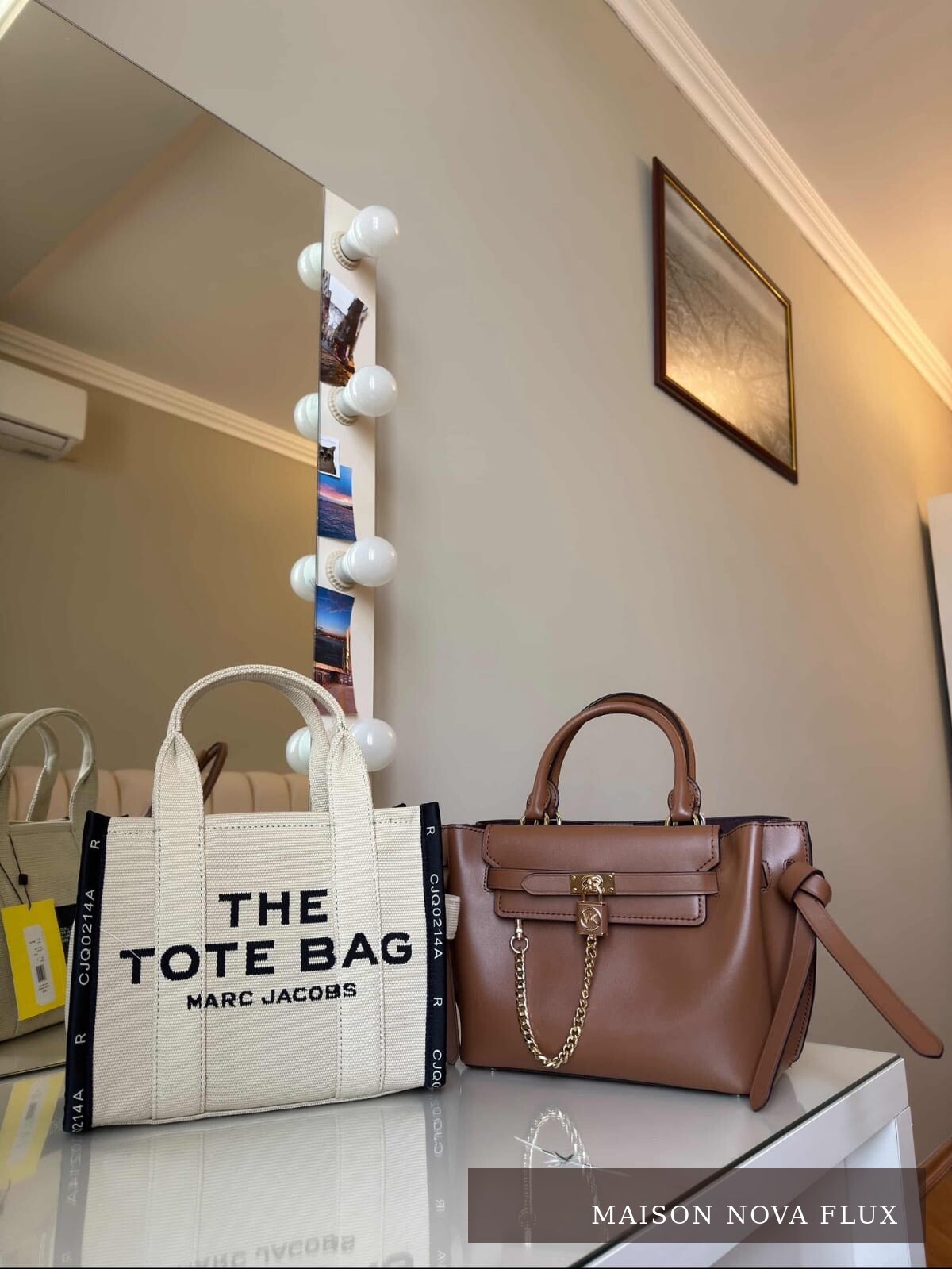 Monogram Canvas Tote