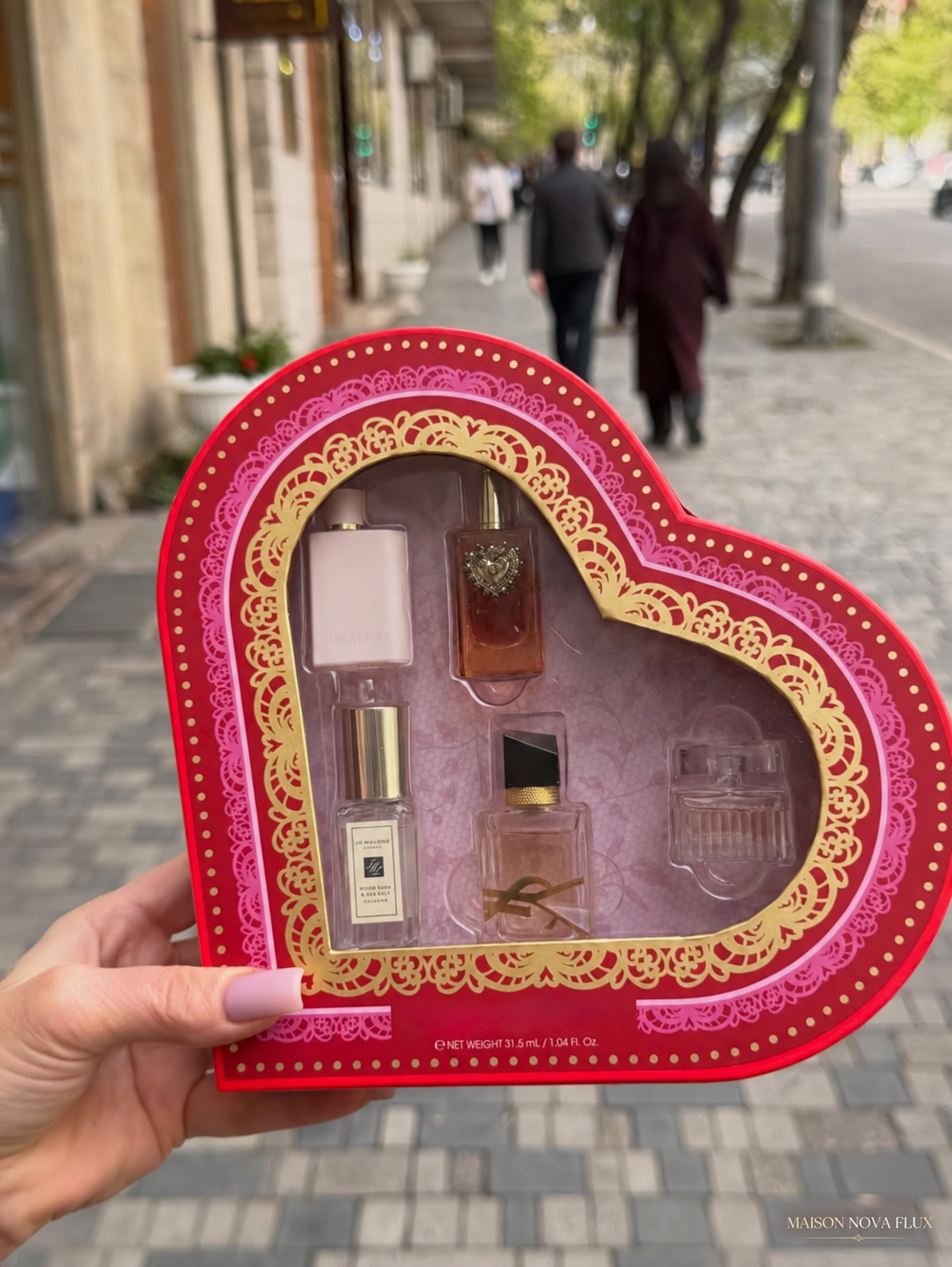 Luxury Fragrance Miniature Heart Gift Set