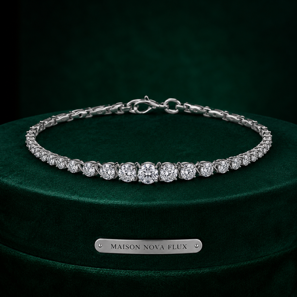 Constellation Silver Line Bracelet