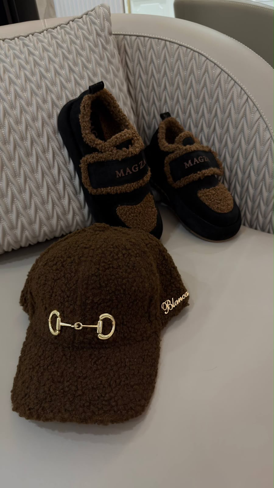 Teddy Shoes & Cap — Original Photo